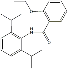 N-(2,6-diisopropylphenyl)-2-ethoxybenzamide 结构式