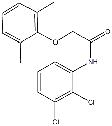 N-(2,3-dichlorophenyl)-2-(2,6-dimethylphenoxy)acetamide 结构式