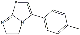 3-(4-methylphenyl)-5,6-dihydroimidazo[2,1-b][1,3]thiazole 结构式