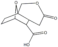 4-oxo-3,11-dioxatricyclo[6.2.1.0~1,6~]undecane-7-carboxylic acid 结构式