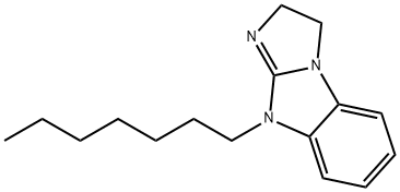 9-heptyl-2,9-dihydro-3H-imidazo[1,2-a]benzimidazole 结构式