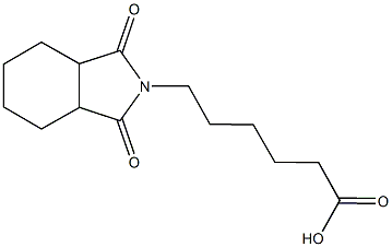 6-(1,3-dioxooctahydro-2H-isoindol-2-yl)hexanoic acid 结构式