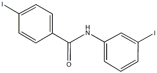 4-iodo-N-(3-iodophenyl)benzamide 结构式