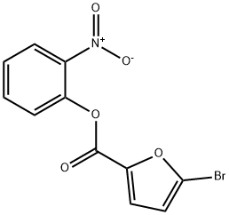 2-nitrophenyl 5-bromo-2-furoate 结构式