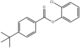 2-chlorophenyl 4-tert-butylbenzoate 结构式