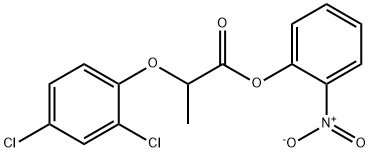 2-nitrophenyl 2-(2,4-dichlorophenoxy)propanoate 结构式