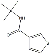 N-(tert-butyl)-3-thiophenesulfinamide 结构式