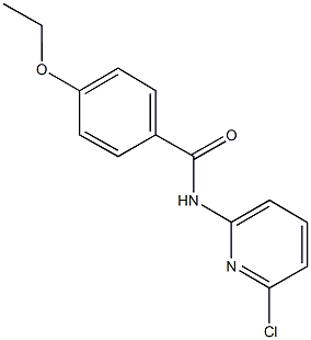 N-(6-chloro-2-pyridinyl)-4-ethoxybenzamide 结构式