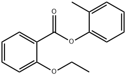 2-methylphenyl 2-ethoxybenzoate 结构式