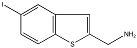 (5-iodo-1-benzothien-2-yl)methanamine 结构式