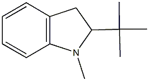 2-tert-butyl-1-methylindoline 结构式