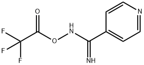 N'-[(2,2,2-trifluoroacetyl)oxy]-4-pyridinecarboximidamide 结构式