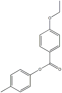 4-methylphenyl4-ethoxybenzoate 结构式