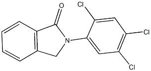 2-(2,4,5-trichlorophenyl)-1-isoindolinone 结构式