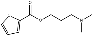 3-(dimethylamino)propyl 2-furoate 结构式