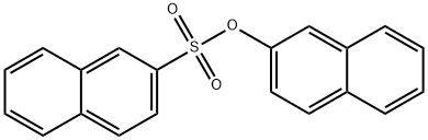 2-naphthyl 2-naphthalenesulfonate 结构式