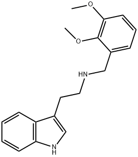 N-(2,3-dimethoxybenzyl)-N-[2-(1H-indol-3-yl)ethyl]amine 结构式