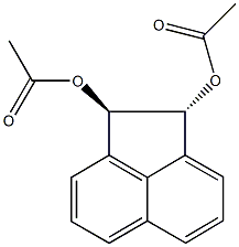 2-(acetyloxy)-1,2-dihydro-1-acenaphthylenyl acetate 结构式