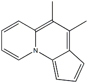 4,5-dimethylcyclopenta[c]quinolizine 结构式