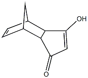 5-hydroxytricyclo[5.2.1.0~2,6~]deca-4,8-dien-3-one 结构式