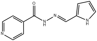 N'-(1H-pyrrol-2-ylmethylene)isonicotinohydrazide 结构式