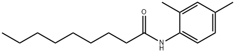N-(2,4-dimethylphenyl)nonanamide 结构式