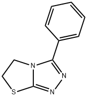 3-phenyl-5,6-dihydro[1,3]thiazolo[2,3-c][1,2,4]triazole 结构式