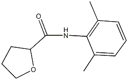 N-(2,6-dimethylphenyl)tetrahydro-2-furancarboxamide 结构式