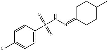 4-chloro-N'-(4-methylcyclohexylidene)benzenesulfonohydrazide 结构式