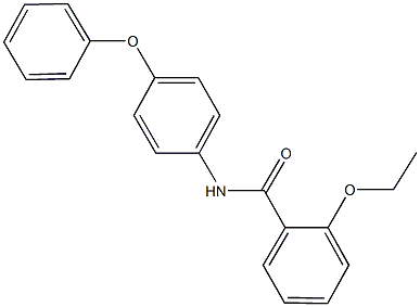 2-ethoxy-N-(4-phenoxyphenyl)benzamide 结构式