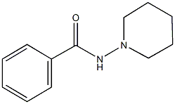 N-(1-piperidinyl)benzamide 结构式