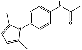 N-[4-(2,5-dimethyl-1H-pyrrol-1-yl)phenyl]acetamide 结构式