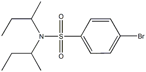4-bromo-N,N-di(sec-butyl)benzenesulfonamide 结构式