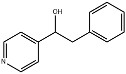 2-phenyl-1-(4-pyridinyl)ethanol 结构式