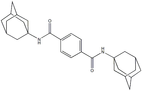 N~1~,N~4~-di(1-adamantyl)terephthalamide 结构式