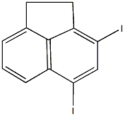 3,5-diiodo-1,2-dihydroacenaphthylene 结构式