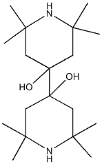 4,4'-bis(2,2,6,6-tetramethylpiperidin-4-ol) 结构式