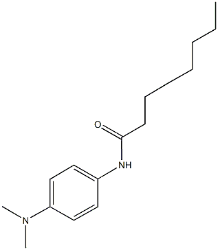 N-[4-(dimethylamino)phenyl]octanamide 结构式