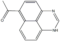 1-(1H-perimidin-6-yl)ethanone 结构式