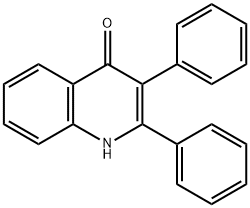 2,3-diphenyl-4(1H)-quinolinone 结构式