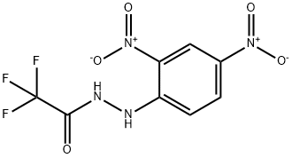 N'-{2,4-dinitrophenyl}-2,2,2-trifluoroacetohydrazide 结构式