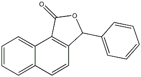 3-phenylnaphtho[1,2-c]furan-1(3H)-one 结构式