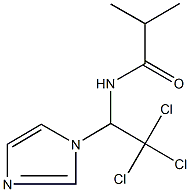 2-methyl-N-[2,2,2-trichloro-1-(1H-imidazol-1-yl)ethyl]propanamide 结构式