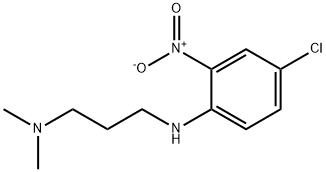 N~1~-(4-chloro-2-nitrophenyl)-N~3~,N~3~-dimethyl-1,3-propanediamine 结构式