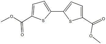 dimethyl 5,5'-bis[2-thiophenecarboxylate] 结构式