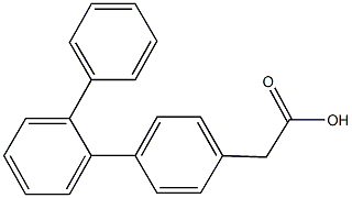 1,1':2':1''-terphenyl-4-acetic acid 结构式