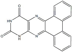 phenanthro[9,10-g]pteridine-11,13(10H,12H)-dione 结构式