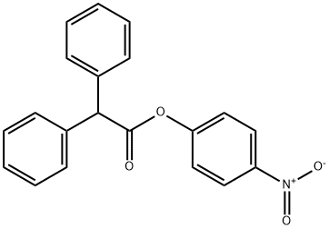 4-nitrophenyl diphenylacetate 结构式