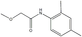 N-(2,4-dimethylphenyl)-2-methoxyacetamide 结构式
