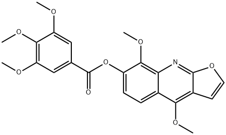 Haplopine, derivative of 结构式